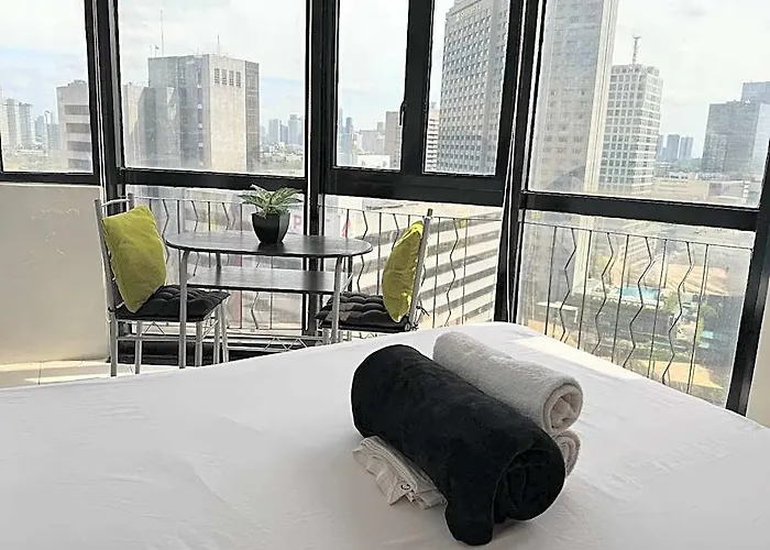 Skyline View Across Greenbelt Hotel Manilla